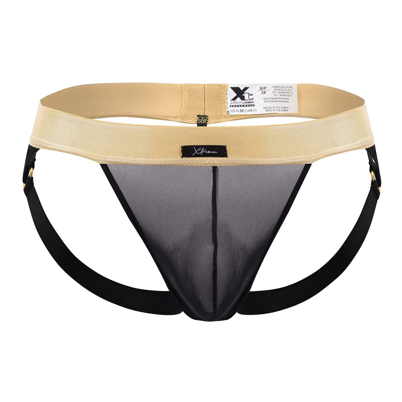 Xtremen 91134 See-Through Mesh Jockstrap - Image 3